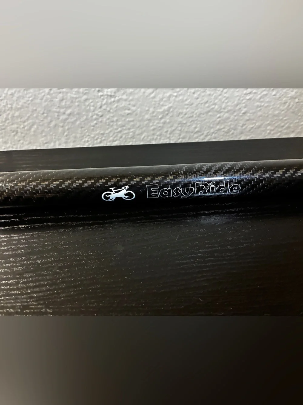 EasyRide Hands-Free Dog Bike Leash Carbon Fiber Rod & Strap ONLY (As-Is / Parts)